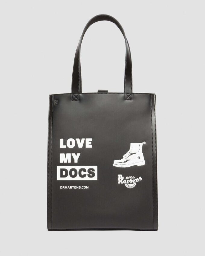 LOVE MY DOCS Leather Tote Bag LOVE MY DOCS Leather Tote Bag