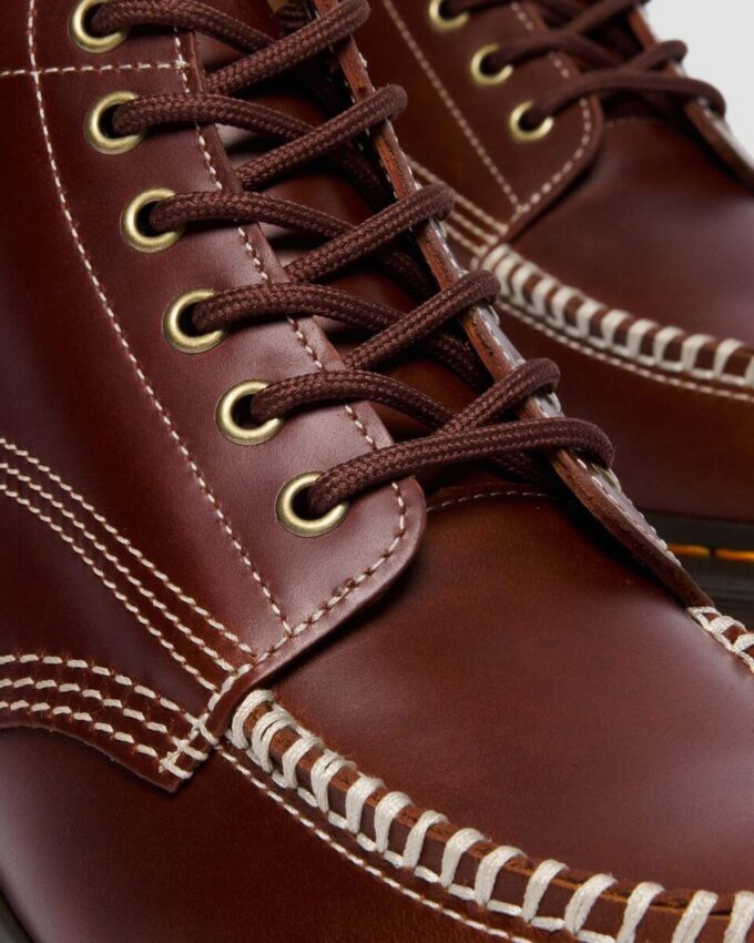 LOWELL CHUKKA Moc Toe Leather Ankle Boots LOWELL CHUKKA Moc Toe Leather Ankle Boots