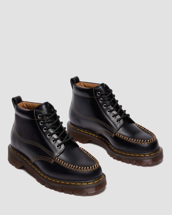 LOWELL CHUKKA Moc Toe Leather Ankle Boots LOWELL CHUKKA Moc Toe Leather Ankle Boots