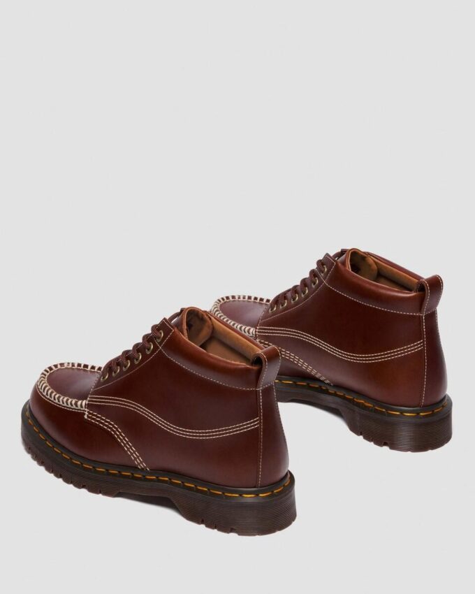 LOWELL CHUKKA Moc Toe Leather Ankle Boots LOWELL CHUKKA Moc Toe Leather Ankle Boots