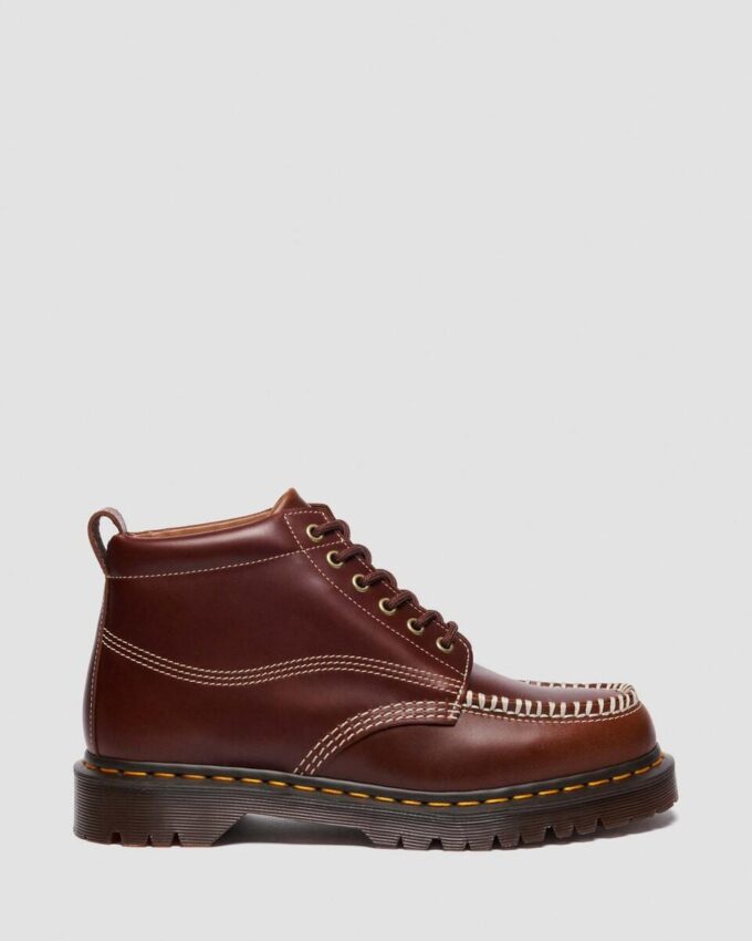 LOWELL CHUKKA Moc Toe Leather Ankle Boots LOWELL CHUKKA Moc Toe Leather Ankle Boots