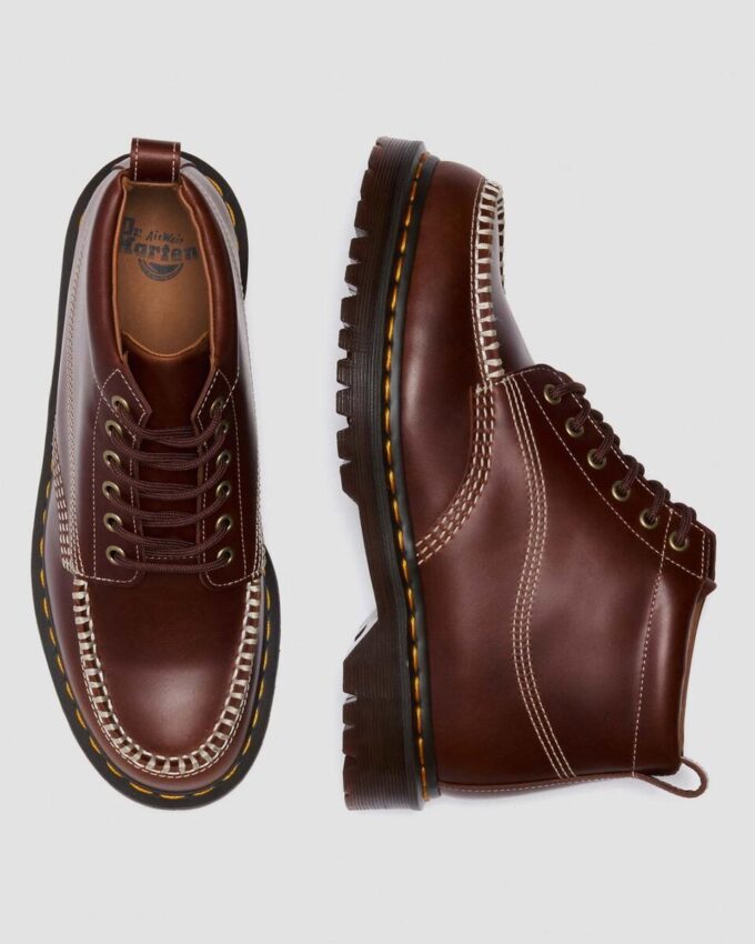 LOWELL CHUKKA Moc Toe Leather Ankle Boots LOWELL CHUKKA Moc Toe Leather Ankle Boots