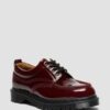 Lowell Lacquered Leather Moc Toe Shoes