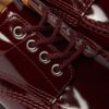 Lowell Lacquered Leather Moc Toe Shoes