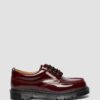 Lowell Lacquered Leather Moc Toe Shoes