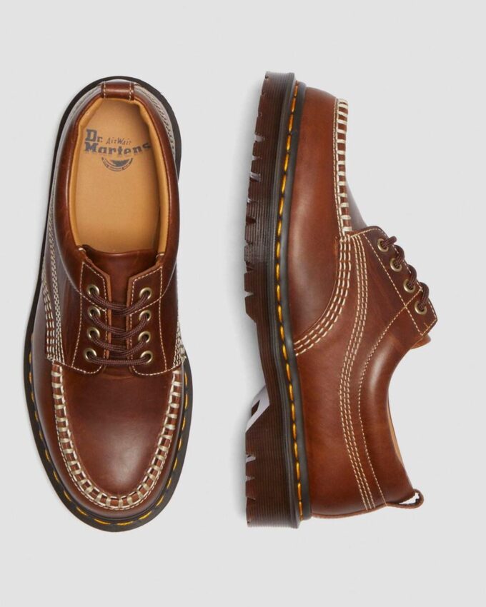 Lowell Leather Moc Toe Shoes Lowell Leather Moc Toe Shoes