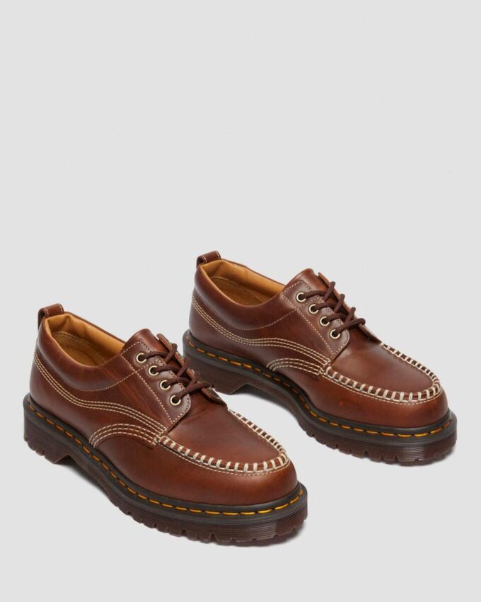 Lowell Leather Moc Toe Shoes Lowell Leather Moc Toe Shoes