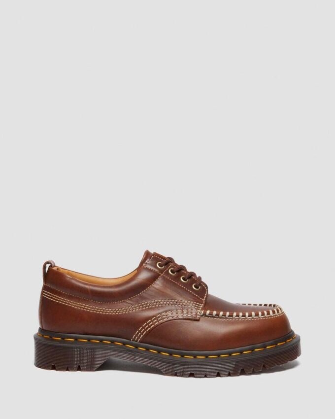 Lowell Leather Moc Toe Shoes Lowell Leather Moc Toe Shoes