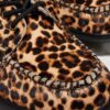 LOWELL Leopard Print Moc Toe Shoes LOWELL Leopard Print Moc Toe Shoes