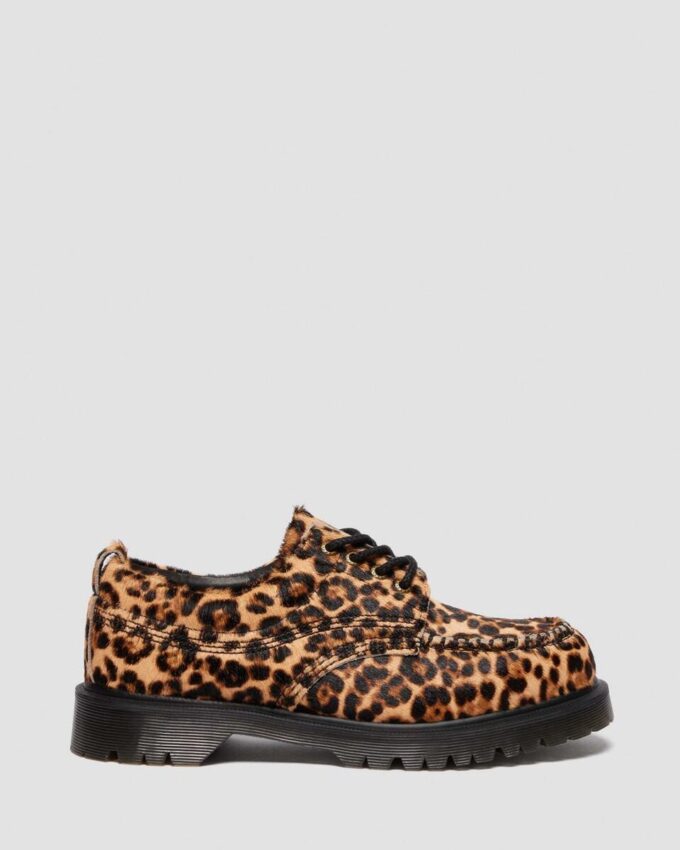 LOWELL Leopard Print Moc Toe Shoes LOWELL Leopard Print Moc Toe Shoes