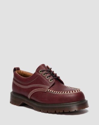 Lowell Wild Grain Leather Lace Up Moc Toe Shoes Lowell Wild Grain Leather Lace Up Moc Toe Shoes