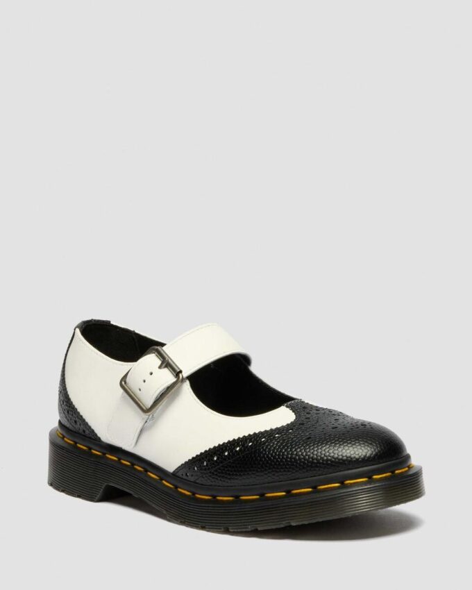 MARY JANE Monochrome Leather Shoes MARY JANE Monochrome Leather Shoes