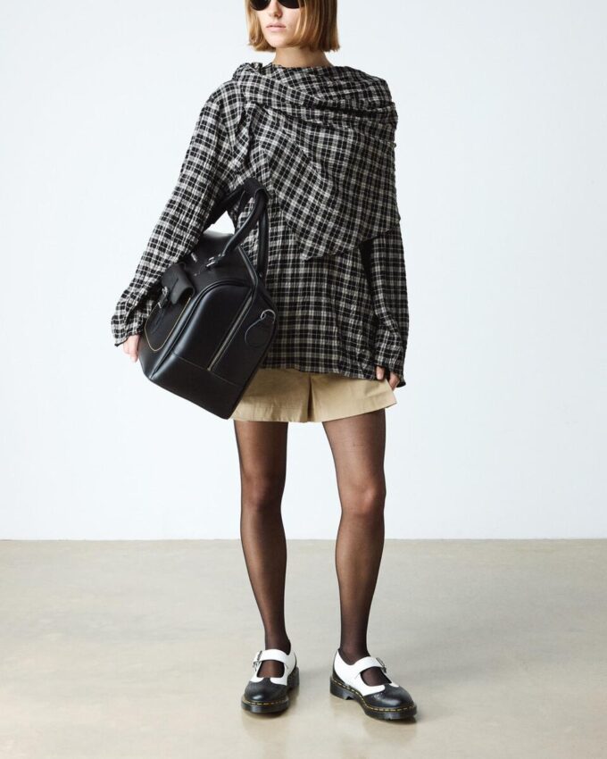 MARY JANE Monochrome Leather Shoes MARY JANE Monochrome Leather Shoes