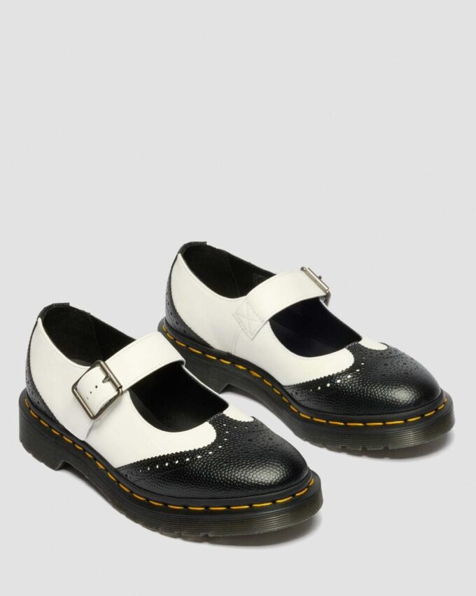 MARY JANE Monochrome Leather Shoes MARY JANE Monochrome Leather Shoes