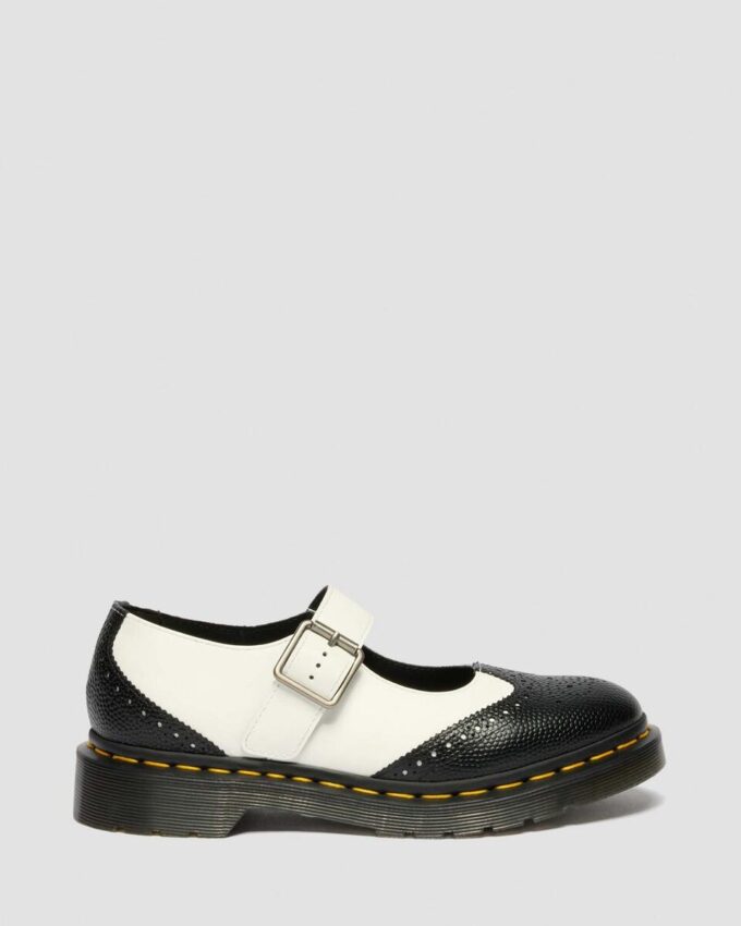MARY JANE Monochrome Leather Shoes MARY JANE Monochrome Leather Shoes