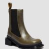 MAYBOLE CHELSEA Square Toe Leather Boots MAYBOLE CHELSEA Square Toe Leather Boots