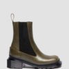 MAYBOLE CHELSEA Square Toe Leather Boots MAYBOLE CHELSEA Square Toe Leather Boots