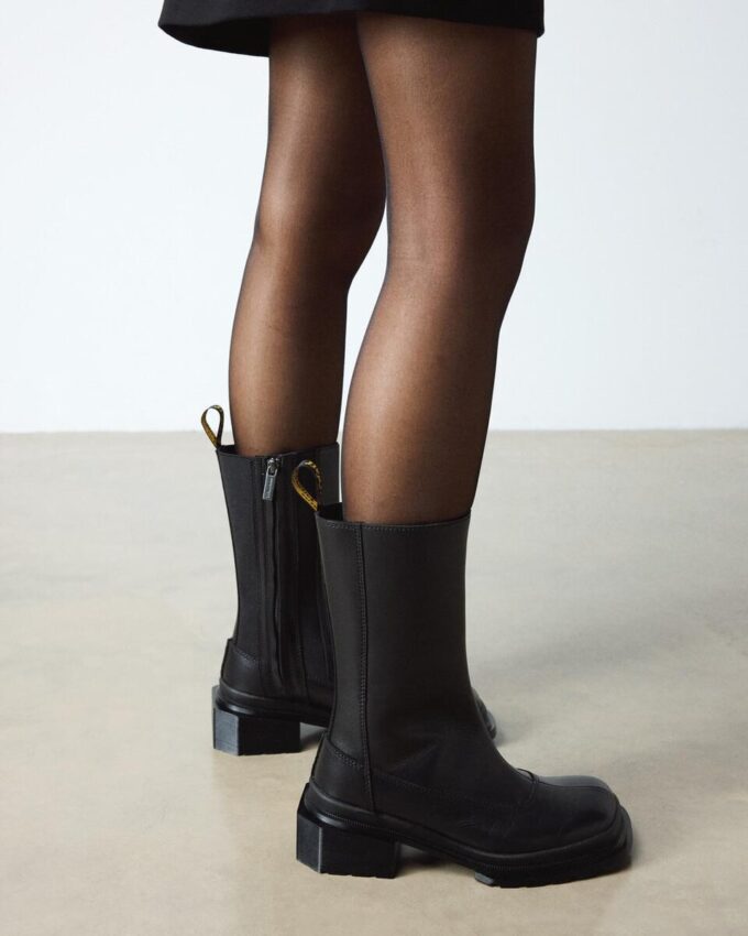 MAYBOLE HI Square Toe Leather Chelsea Boots MAYBOLE HI Square Toe Leather Chelsea Boots
