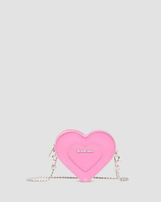 MINI HEART Heart Shaped Leather Bag