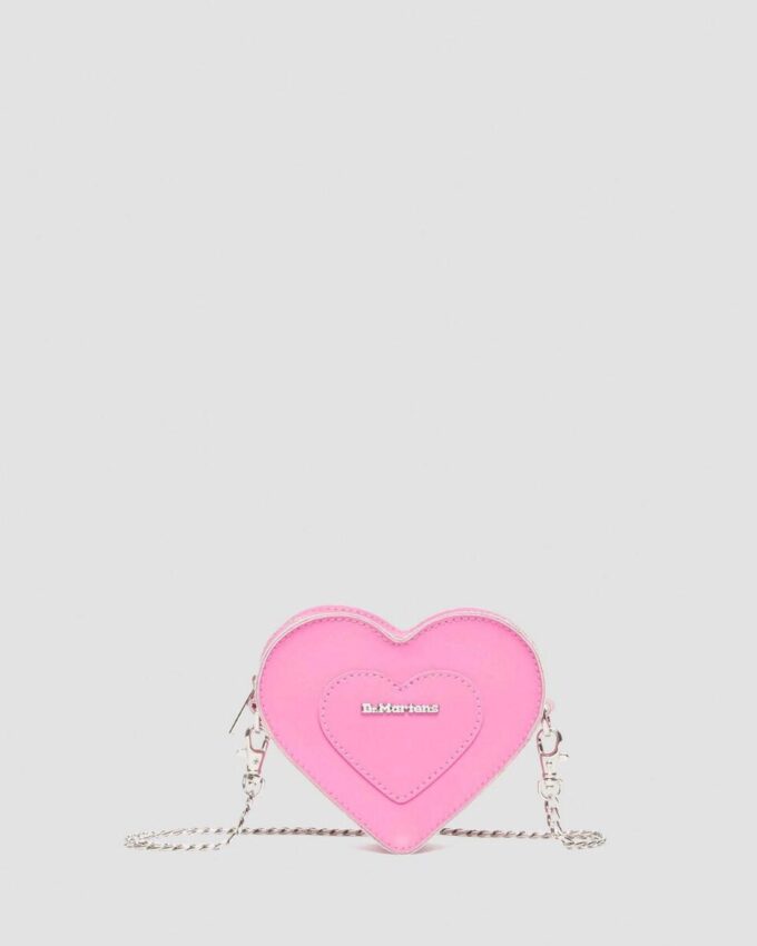 MINI HEART Heart Shaped Leather Bag MINI HEART Heart Shaped Leather Bag