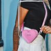 MINI HEART Heart Shaped Leather Bag MINI HEART Heart Shaped Leather Bag
