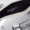 Mini Top Handle Bag Silver Patent Leather Bag Mini Top Handle Bag Silver Patent Leather Bag