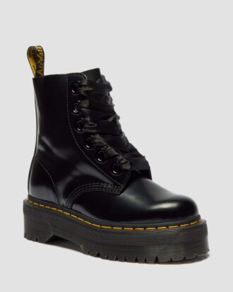 MOLLY Women's Leather Platform Boots MOLLY Women's Leather Platform Boots