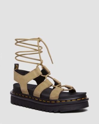 Nartilla Tumbled Nubuck Leather Gladiator Sandals Nartilla Tumbled Nubuck Leather Gladiator Sandals