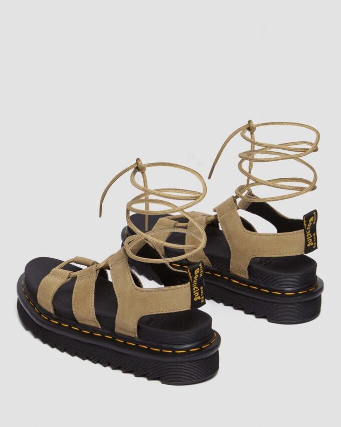 Nartilla Tumbled Nubuck Leather Gladiator Sandals Nartilla Tumbled Nubuck Leather Gladiator Sandals