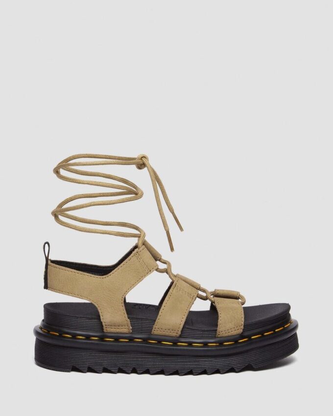 Nartilla Tumbled Nubuck Leather Gladiator Sandals Nartilla Tumbled Nubuck Leather Gladiator Sandals