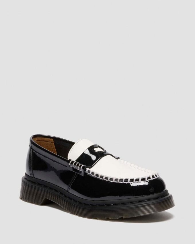 Penton Heart Two-Tone Arcadia Rub Off Leather Loafers Penton Heart Two-Tone Arcadia Rub Off Leather Loafers
