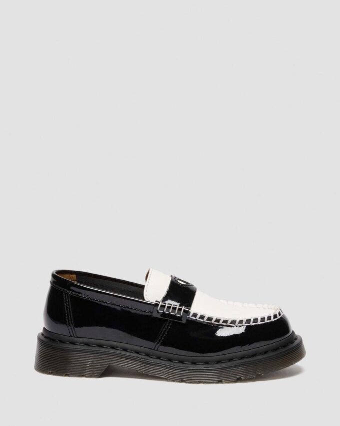 Penton Heart Two-Tone Arcadia Rub Off Leather Loafers Penton Heart Two-Tone Arcadia Rub Off Leather Loafers