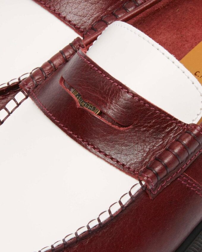 Penton Made In England Two-Tone Leather Loafers Penton Made In England Two-Tone Leather Loafers