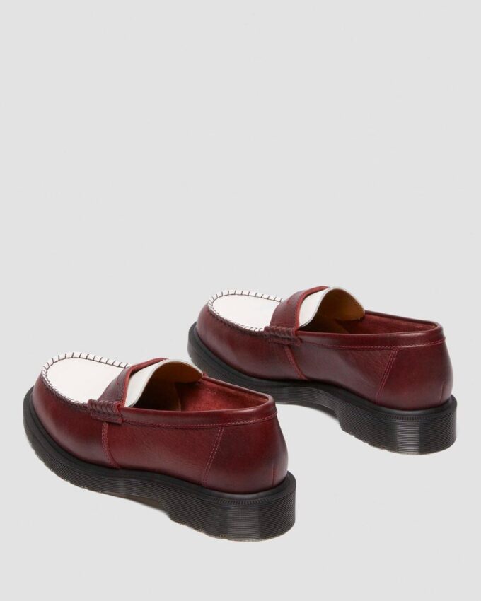 Penton Made In England Two-Tone Leather Loafers Penton Made In England Two-Tone Leather Loafers