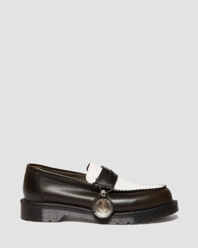 Penton Made In England Two-Tone Leather Loafers Penton Made In England Two-Tone Leather Loafers