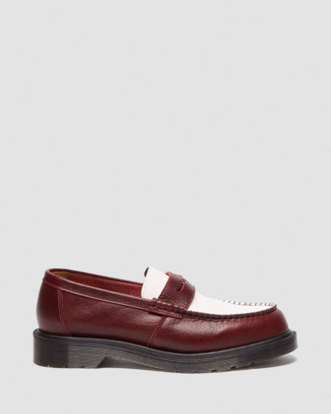 Penton Made In England Two-Tone Leather Loafers Penton Made In England Two-Tone Leather Loafers