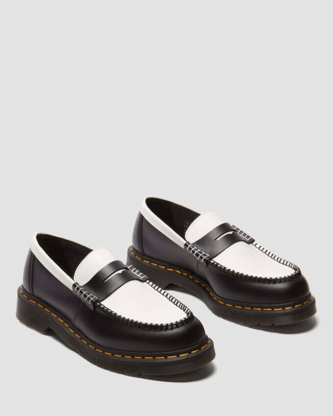 Penton Two-Tone Smooth Leather Loafers Penton Two-Tone Smooth Leather Loafers