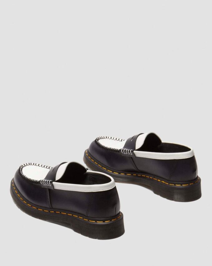 Penton Two-Tone Smooth Leather Loafers Penton Two-Tone Smooth Leather Loafers