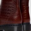 REJENA Croc Emboss Leather Boots REJENA Croc Emboss Leather Boots