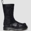 REJENA Hair On Croc Emboss Leather Boots REJENA Hair On Croc Emboss Leather Boots