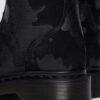 REJENA Hair On Croc Emboss Leather Boots REJENA Hair On Croc Emboss Leather Boots