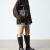 REJENA HI Old Harness Leather Boots REJENA HI Old Harness Leather Boots