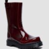 Rejena Lacquered Leather Boots Rejena Lacquered Leather Boots