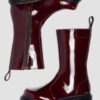 Rejena Lacquered Leather Boots Rejena Lacquered Leather Boots