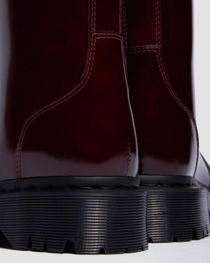 Rejena Lacquered Leather Boots Rejena Lacquered Leather Boots