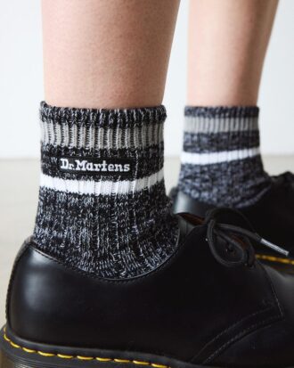 Short Marl Cotton Blend Socks