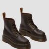Sinclair Crazy Horse Leather Platform Boots Sinclair Crazy Horse Leather Platform Boots