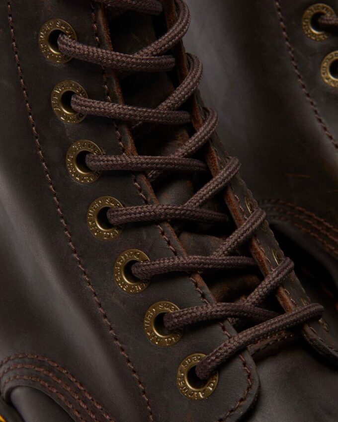 Sinclair Crazy Horse Leather Platform Boots Sinclair Crazy Horse Leather Platform Boots