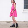 SINCLAIR Milled Nappa Leather Platform Boots SINCLAIR Milled Nappa Leather Platform Boots