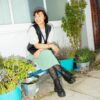 SINCLAIR Milled Nappa Leather Platform Boots SINCLAIR Milled Nappa Leather Platform Boots